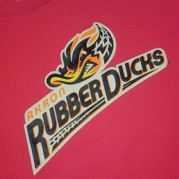 🦆 Akron Rubber Ducks Shirt Youth XL Adult Small - Picture 7 of 7